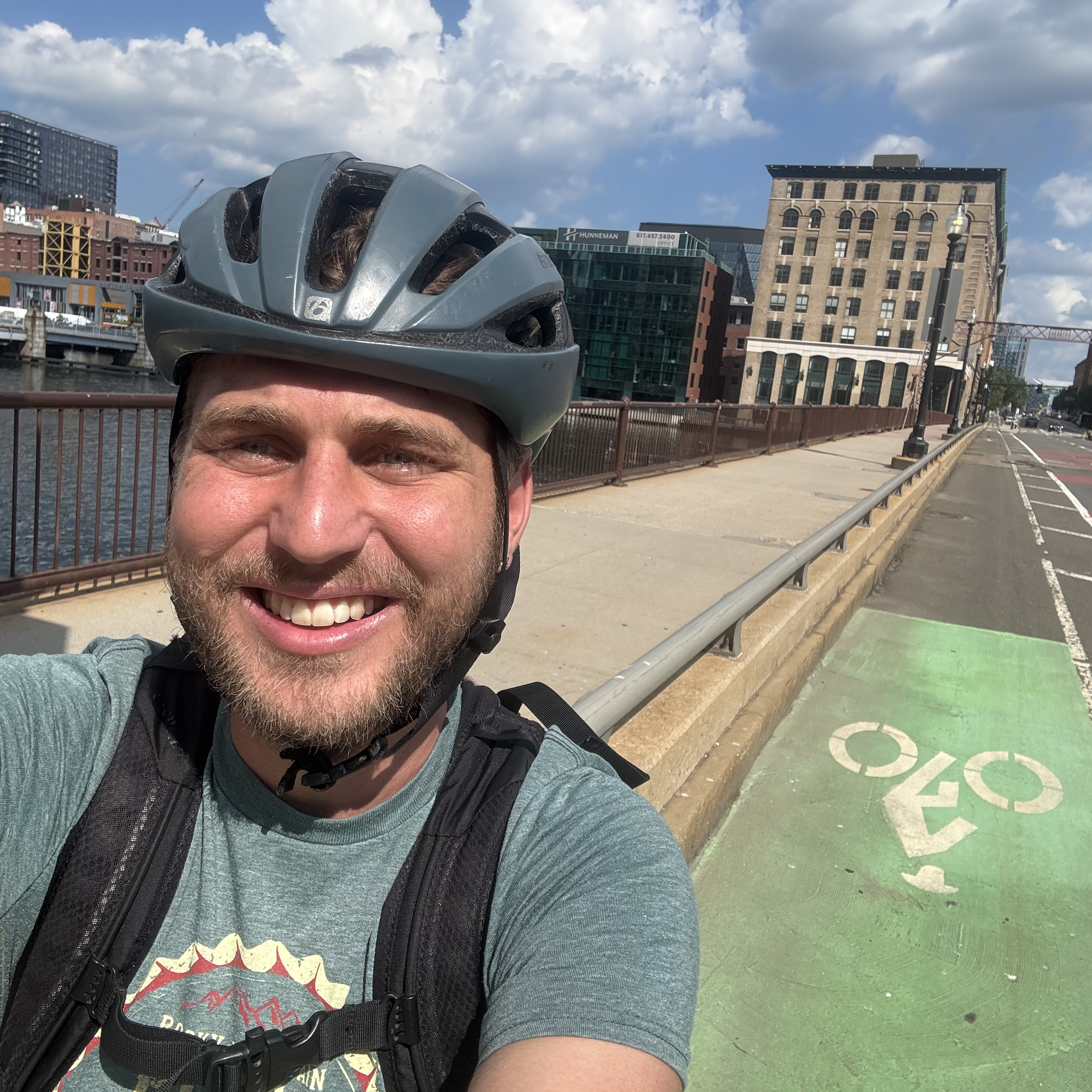 Photo of Dustin playing guitar